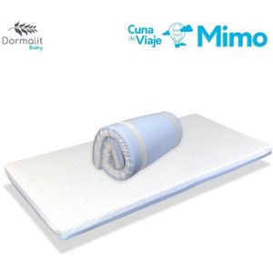 MATELAS BÉBÉ Matelas Bébé de Voyage roulé nomade MIMO 120X60 BL