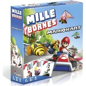 JEU SOCIÉTÉ - PLATEAU 1000 bornes Mario Kart avec plateau circuit de jeu