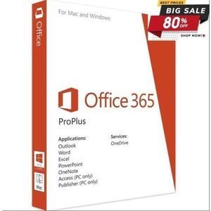 BUREAUTIQUE Office 2019 365 Pour MAC & PC