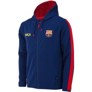 VESTE DE FOOTBALL – MANTEAU DE FOOTBALL – DOUDOUNE DE FOOTBALL  Veste Sweat capuche BARCA - Collection officielle 