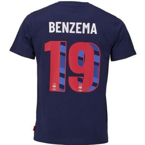 MAILLOT DE FOOTBALL - T-SHIRT DE FOOTBALL - POLO DE FOOTBALL T-shirt FFF - Benzema - Collection officielle Equipe de France de Football