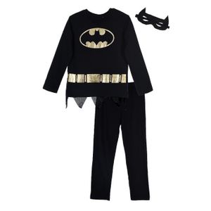 PYJAMA Pyjama avec Cape et Masque Enfant garçon Batman Ma