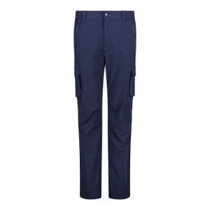 PANTALON DE SPORT Pantalon de randonnée cargo CMP - blue/black - 2XL - Homme - Randonnée - Respirant - Non imperméable - Montagne