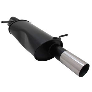 Silencieux D'Échappement NOVUS Pour Opel Kadett E 1984-1993 - 2x76mm - Neuf