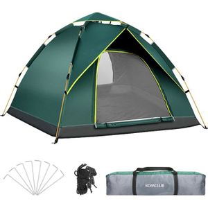 TENTE DE CAMPING Tente De Camping Automatique Et Légère Pour 3 À 4 