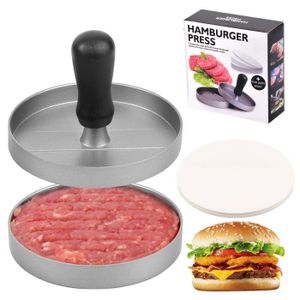Ensemble barbecue avec presse à hamburger et brosse Personnalisé, Prix le  plus bas garanti