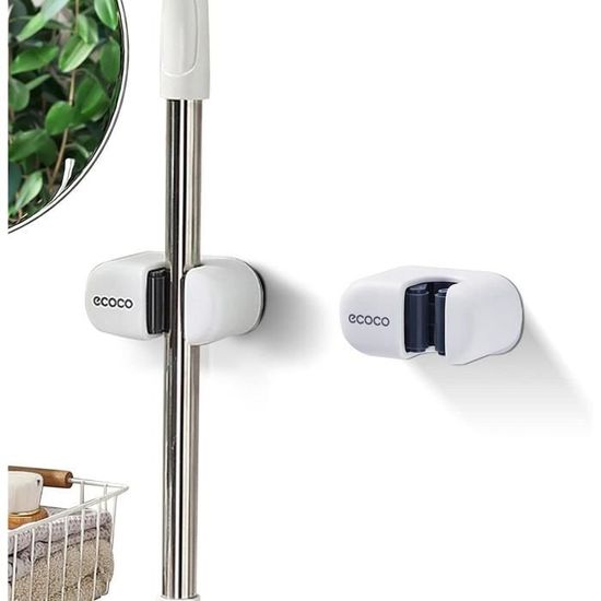 Accroche Balai Support Mural Pour Balai, Vadrouille Et Balai