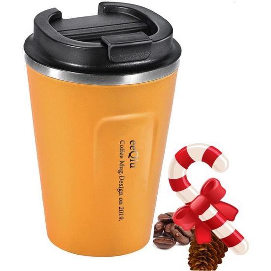 Tasse Isolée Kansas City Chiefs 400ml - Pour Le Café En Voyage - Cadeau Pour Fan De NFL