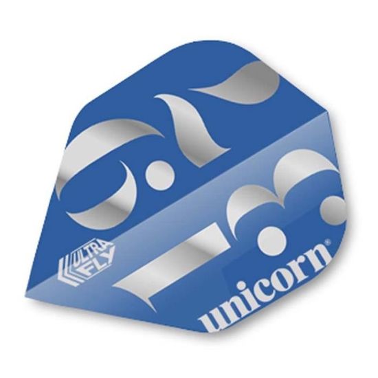Ailettes De Fléchettes Unicorn Ultrafly – Motif Écosse, Polyester PET 100 Microns, Forme Standard Plus