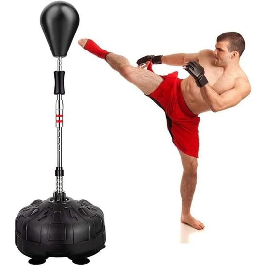 Autoportant Punching BallPunchingBall sur PiedRéglable en Hauteur 120