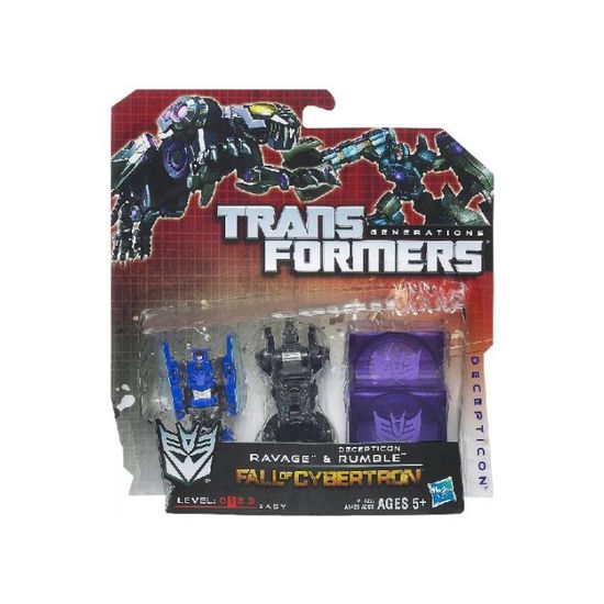 TRANSFORMERS FALL OF CYBERTRON : DECEPTICON RUMBLE ET RAVAGE ...