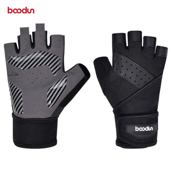 Gants D'haltérophilie En Cuir Et Mesh Avec Rembourrage - Fitness, Musculation, Gym, Cyclisme - Taille Unique Unisexe