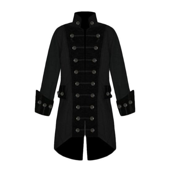 Robe de Cérémonie Homme Gothique de Cocktail Steampunk Vintage Jacket