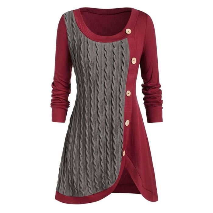 Bain Moussant - Huile De Bain - Galet De Bain - Billes De Bain UVSJJ WYTong Plus Size Tops asymétriques pour O-Neck manches longues