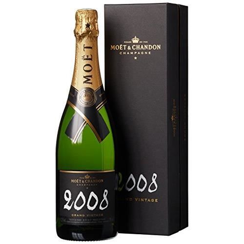 Moët & Chandon Grand Vintage Blanc 2006/2008 mit Geschenkverpackung (1 x 0.75 l)