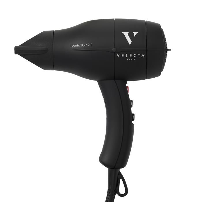 Sèche-cheveux professionnel : ICONIC TGR 2.0 Noir intense