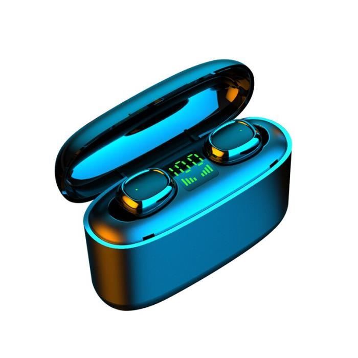 G5s TWS sans fil Bluetooth écouteur empreinte digitale tactile Bluetooth écouteurs, HD stéréo sans fil écouteurs, - Type ESG5SBB01