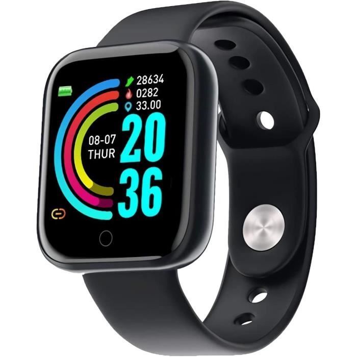 Montre intelligente de sport de moniteur de fréquence cardiaque de fitness pour hommes pour Apple iOS Android