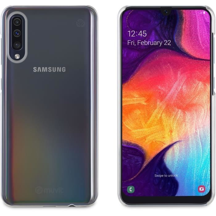 MUVIT FOR CHANGE Coque Recycletek Transparente: Samsung Galaxy A50