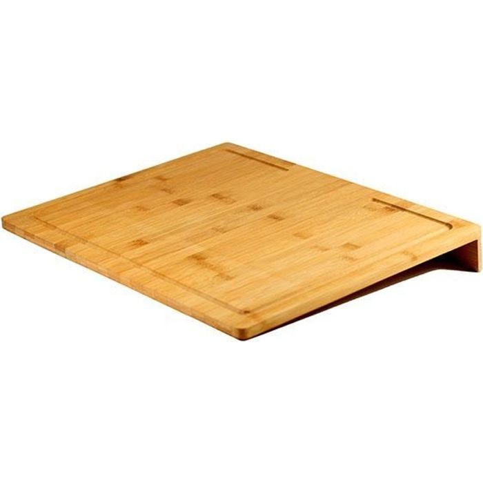 Planche à découper avec rebord de calage