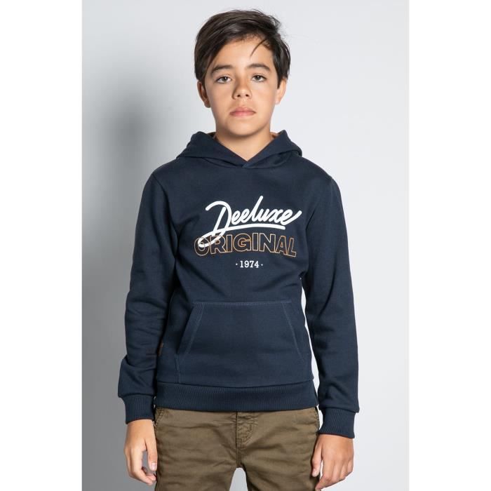 DEELUXE Sweat à capuche logoté FURISU Navy