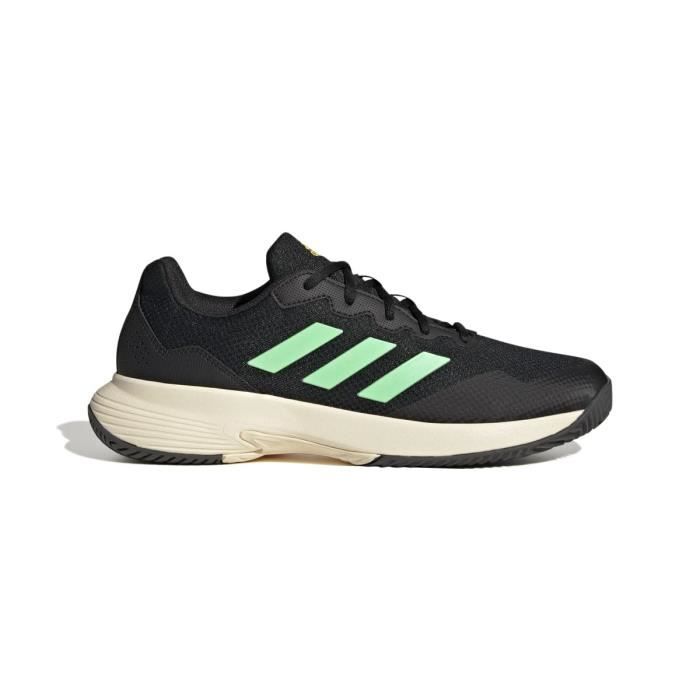 Chaussures de tennis & padel, ADIDAS, ADIDAS Game Court 2.0 M - C Black / B Green / BYellow, Homme