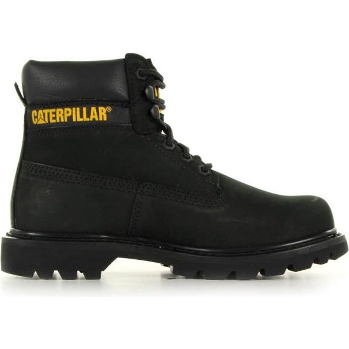 Caterpillar Bottillon Cuir Femme Noir