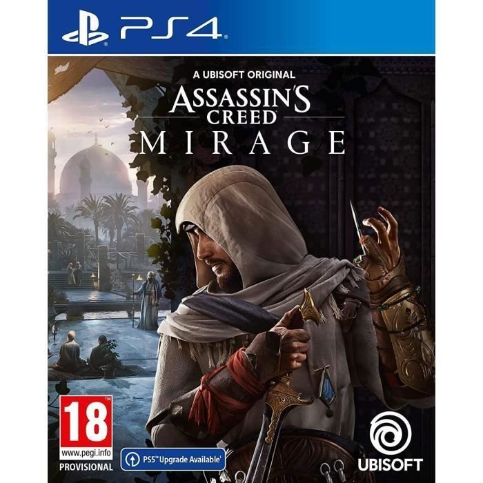 Jeu vidéo Assassins Creed Mirage Aventure en monde ouvert PS4 Edition Standard