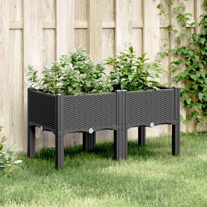 vidaXL Jardinière avec Pieds - vue 8
