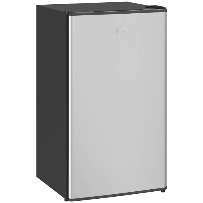Réfrigérateur congélateur - HOMCOM - 91 L - étagères modulables - design sous-comptoir - classe defficacité énergétique E - noir - Hom