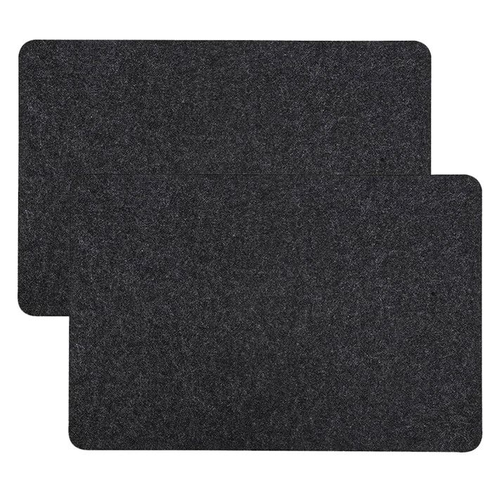 Lot de 2 plaques de protection thermique résistantes à la chaleur pour plans de travail de cuisine
