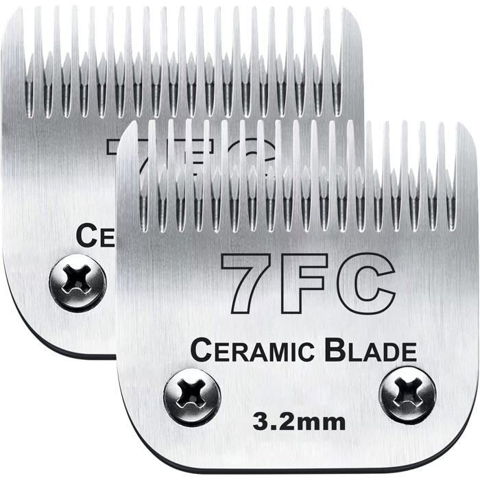 Set De Lames De Tondeuse Heiniger Pour Bovins Et Chevaux - Hauteur De Coupe 2-4 Mm - Acier Trempé Haute Résistance - Compatible Delta3, C12, Xplorer, Etc. - 5