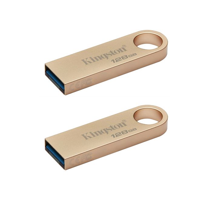 Clé USB DataTraveler USB 3.2 kingstonDorée - vue 4