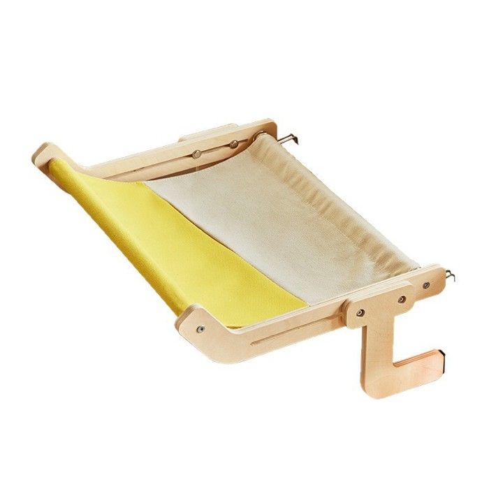 Meilleurs prix pour Chat fenêtre perchoir Balcon fenêtre Chat hamac étagère Robuste pour Chats dintérieur Pas de Ventouse Gris Jaune .