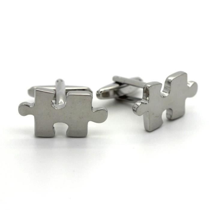 SCF-2118 Yinox Boutons de manchette ronds en acier inoxydable 316L Cadeau danniversaire pour papa Coffret cadeau inclus