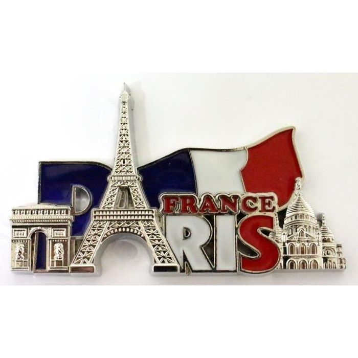 GIFTSTICY H140 Lyon Aimant pour Le Frigo France Travel Fridge Magnet