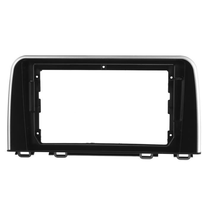 Akozon Car Stereo Frame 10.1in 2DIN Radio Mount Fascia Frame Trim