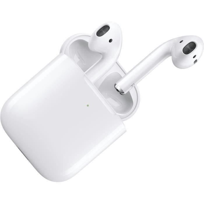 APPLE Airpods 2 wireless - Blanc - Embout auriculaire - Achat / Vente  oreillette bluetooth APPLE Airpods 2 wireless - Cdiscount
