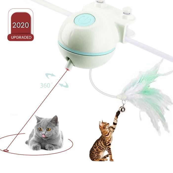 Jouet De Chat Interactif Electrique Automatique 360 Rotation Usb Rechargeable Avec Plume De Lumiere Led Pour Bureau De Chaise D 3 Cdiscount Jouet De Chat Interactif Electrique Automatique 360 Rotation Usb Rechargeable Avec Plume De Lumiere Led Pour Bureau De Chaise D 3 Cdiscount