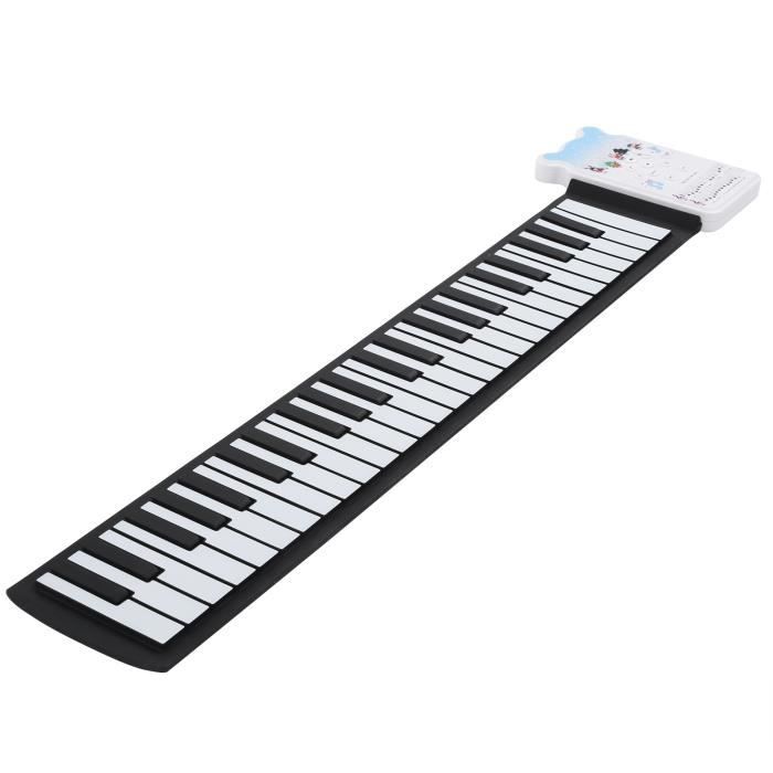Portable 61 Touches Roll Up Souple Flexible Rechargeable Musique  Électronique Clavier Piano Haut-Parleur Haut-Parleur Intégré - Cdiscount  Instruments de musique