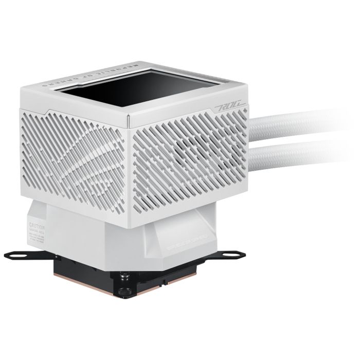 Système de refroidissement liquide – ASUS – ROG Ryujin III 360 ARGB – Blanc – Aluminium – Compatible AM4