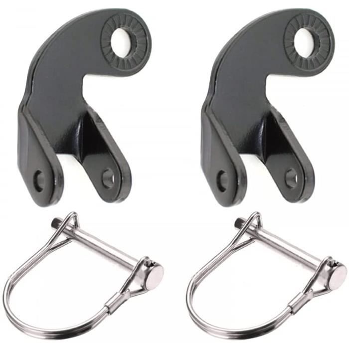 EXLECO Attelage Remorque Vélo Double Protection, 11mm Universel