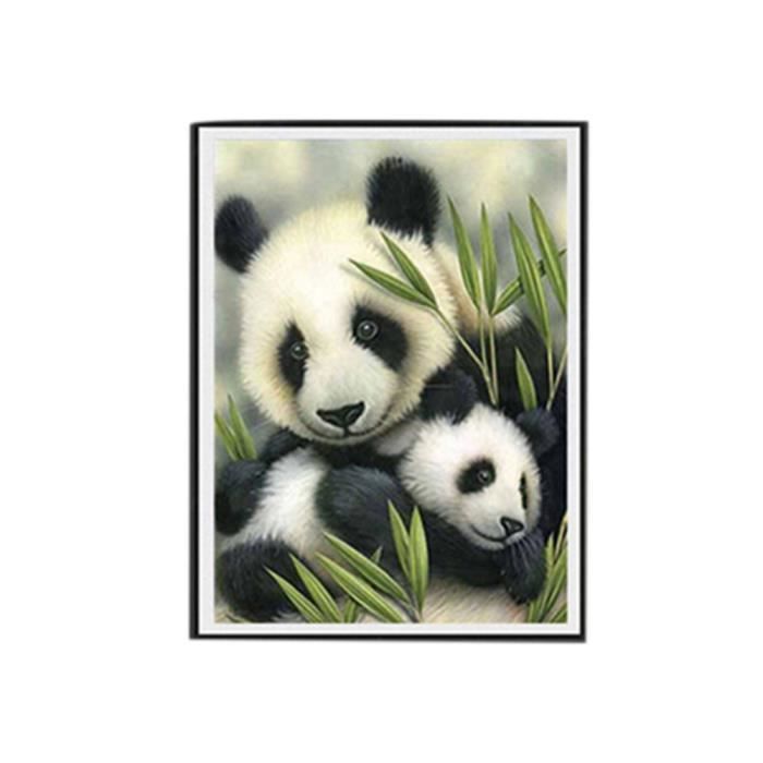 5d Mignon Panda Bebe Diamant Point De Croix Maison Beaute 3d Broderie A Coudre Mosaique Pandas Point De Croix Home Decor 30 30 Cm Cdiscount Beaux Arts Et Loisirs Creatifs