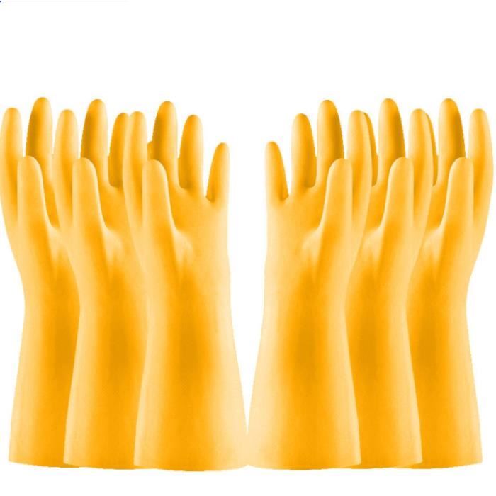 12 Gants En Nitrile Verts Réutilisables - Imperméables, Pour Lave-vaisselle, Nettoyage Industriel, Tailles S à 2XL