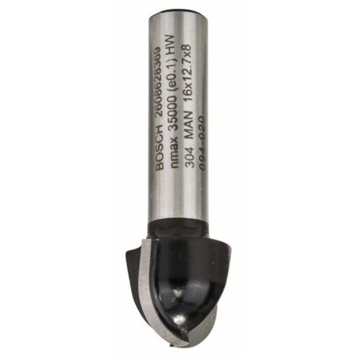 Fraise à Affleurer Spirale 8 Mm Double Roulement - Fraise Défonceuse Bois Toupie Pro Pour Chant Net Et Précis