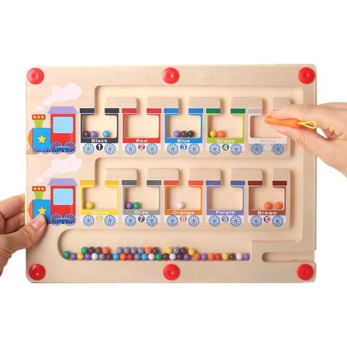 Jeux Labyrinthe Magnetique Enfant - Parcours Motricit Enfant et Tri