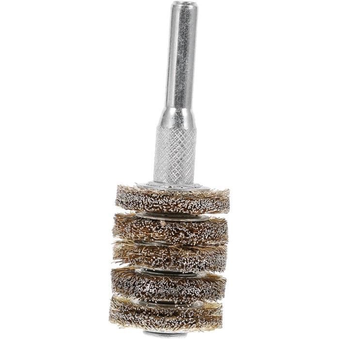 Lot De 5 Brosses à Fil Pour Perceuse - Diamètre 5/8", Tige 1/4" - Uxcell