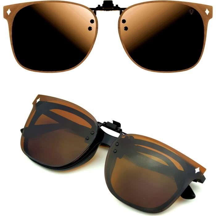 Clip solaire relevable polarisant online