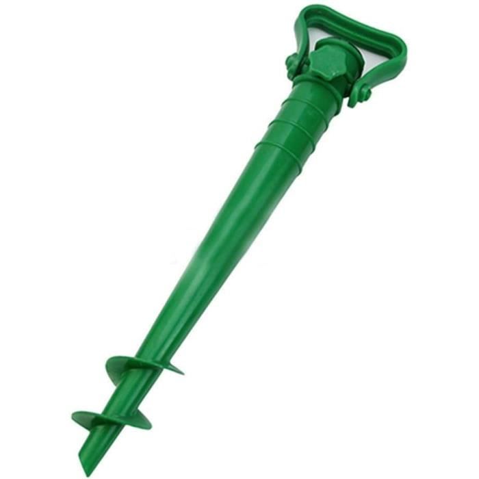 Pied Parasol Plage, 2 Pcs Pied de Parasol Support Parasol en Métal Résistant au Pied Parasol Plage, 2 Pcs Pied de Parasol Support Parasol en Métal Résistant au