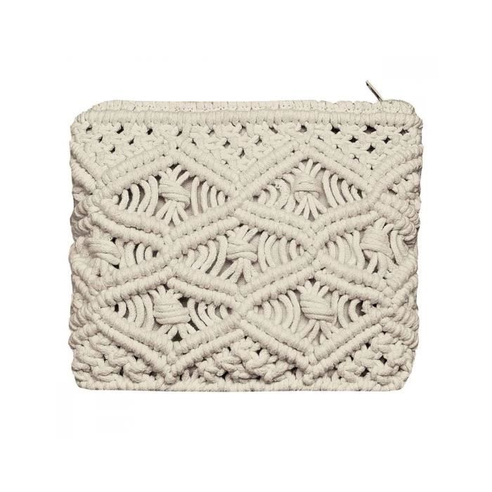 pochette macrame